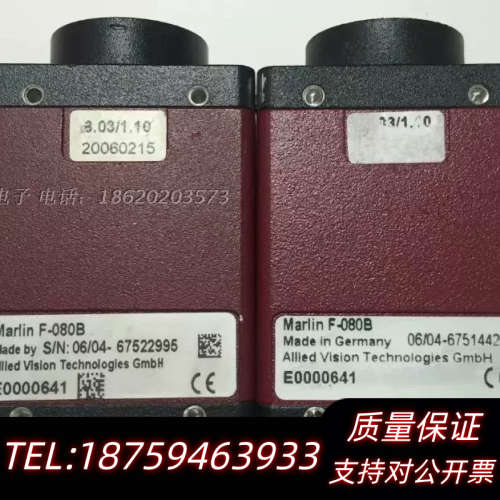 议价AVT Marlin F-080B 工业相机 CCD 8.询价