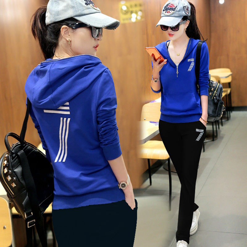 秋季运动服休闲套装女春秋202休闲运动套装