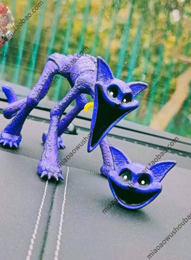 波比游戏3smilling critters gk恐怖微笑动物紫猫手办模型摆件