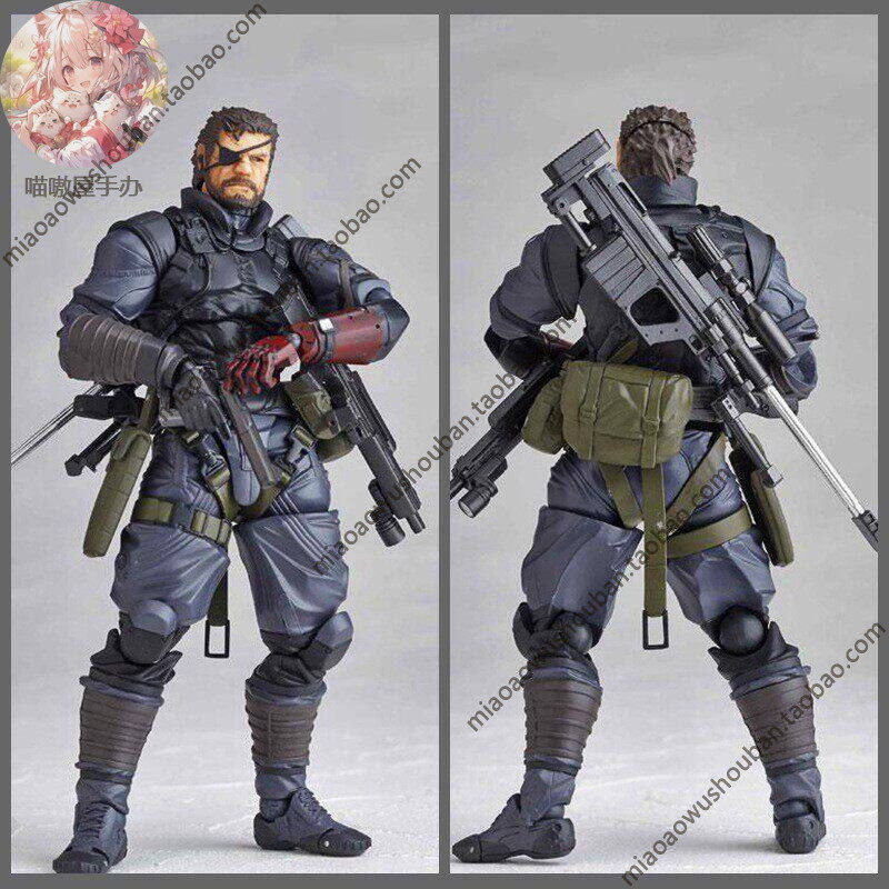 国产手办山口式Vulcanlog004合金裝備5幻痛毒蛇Snake Metal Gear