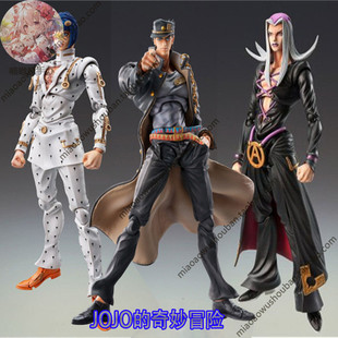 jojo手办的奇妙冒险承太郎dio乔鲁诺景品可动白金之星现货花京院