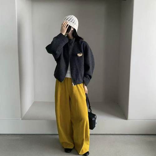 【福利】QIQI绮绮家~毛昵加厚外套266【杭州意法ENXI】#11-27