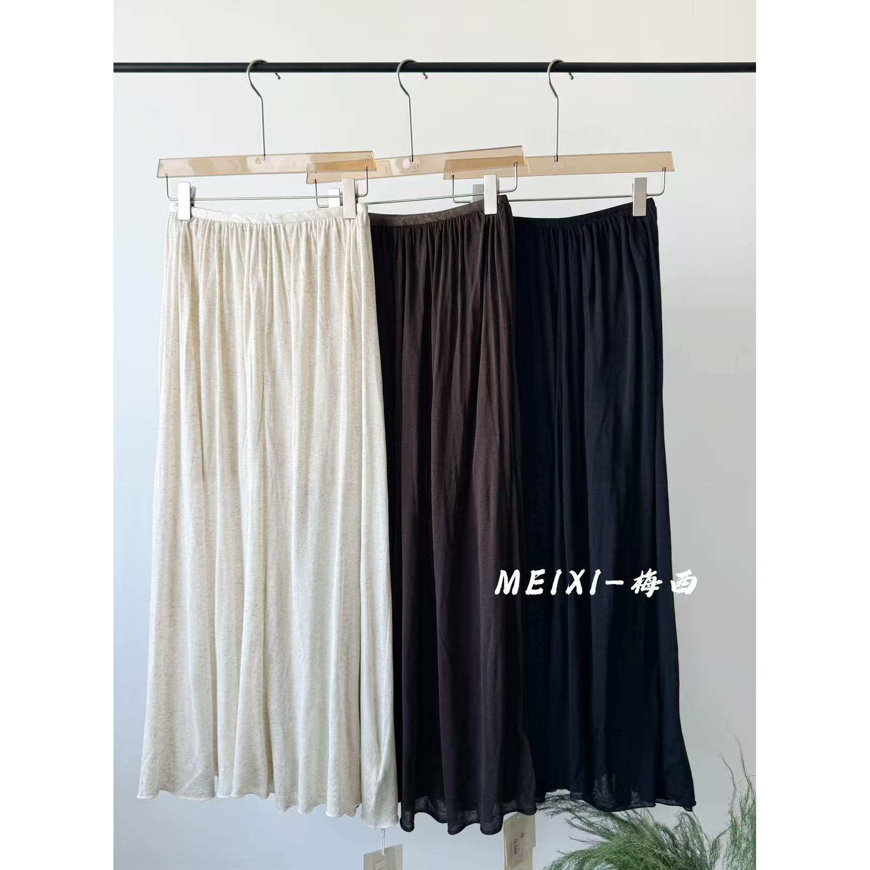 QIQI绮绮家~半身裙65017【梅西】#3-5