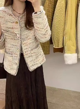 【福利】QIQI绮绮家~羽绒小香风外套57835【杭州奥瑾】#11-30