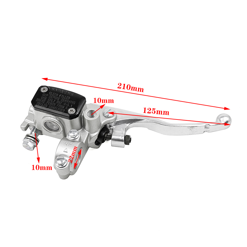 恒舰S5 Z300两冲克维思K16 K18卒玛K8前刹车把手刹车上泵KTM改装 摩托车/装备/配件 刹车片/刹车系统 原图主图