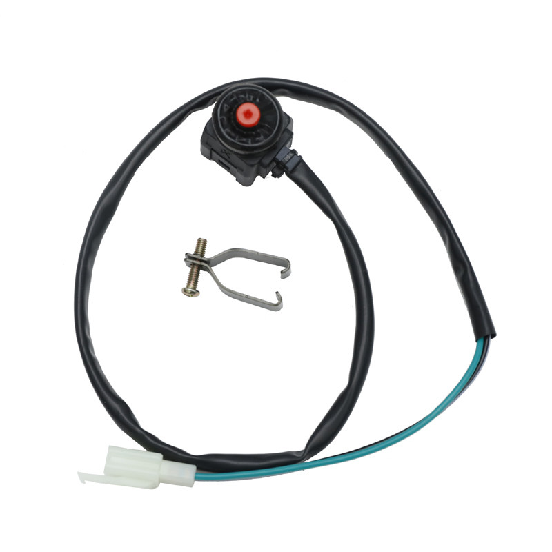 越野摩托车配件波速尔T8PH华洋HK艾克仕高赛按钮点火启动熄火开关