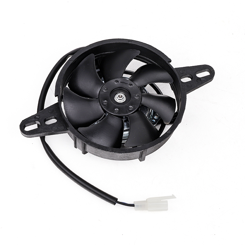 改装波速尔奸1一歼四4泰坦华洋越野摩托车水冷散热水箱吹风风扇