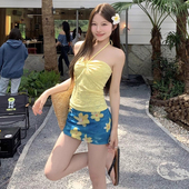 分体裙式 性感纯欲风遮肚子显瘦 女士绝美度假泳衣女高级感2026新款