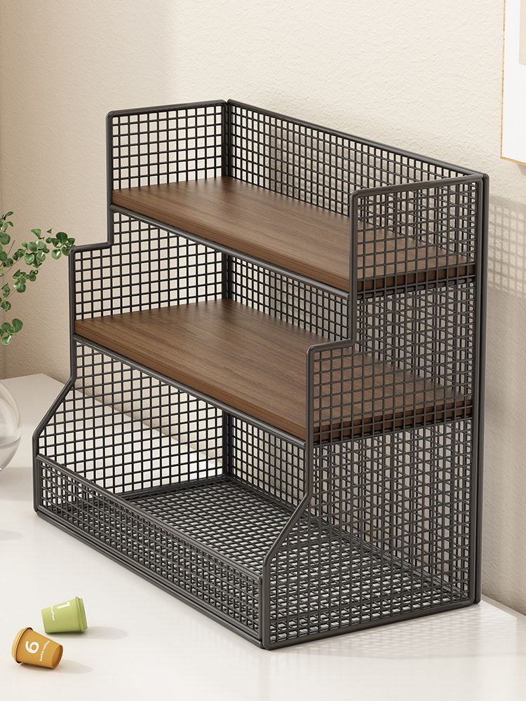 桌面置物架厨房餐桌零食架子台面收纳盒多层整理架茶包茶几水杯架,住宅家具,搁板/置物架/家用陈列架,淘宝优惠券,粉丝福利购,淘宝优惠卷