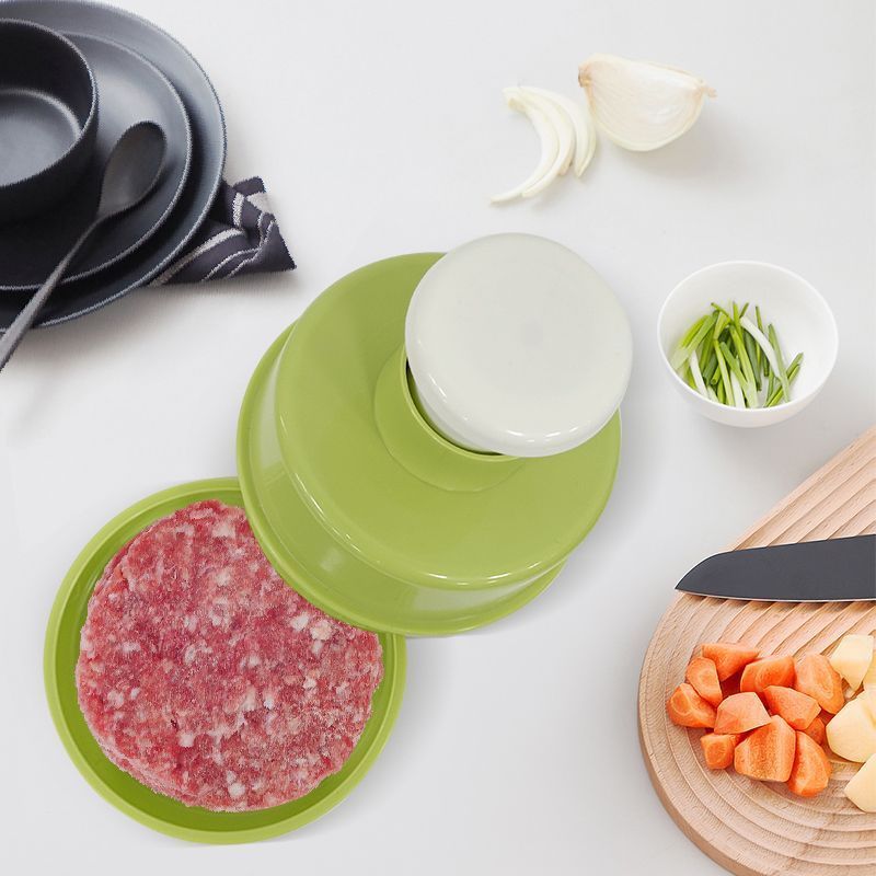 压肉器多功能圆形不粘懒人厨房模具塑料创意自制肉饼工具实用