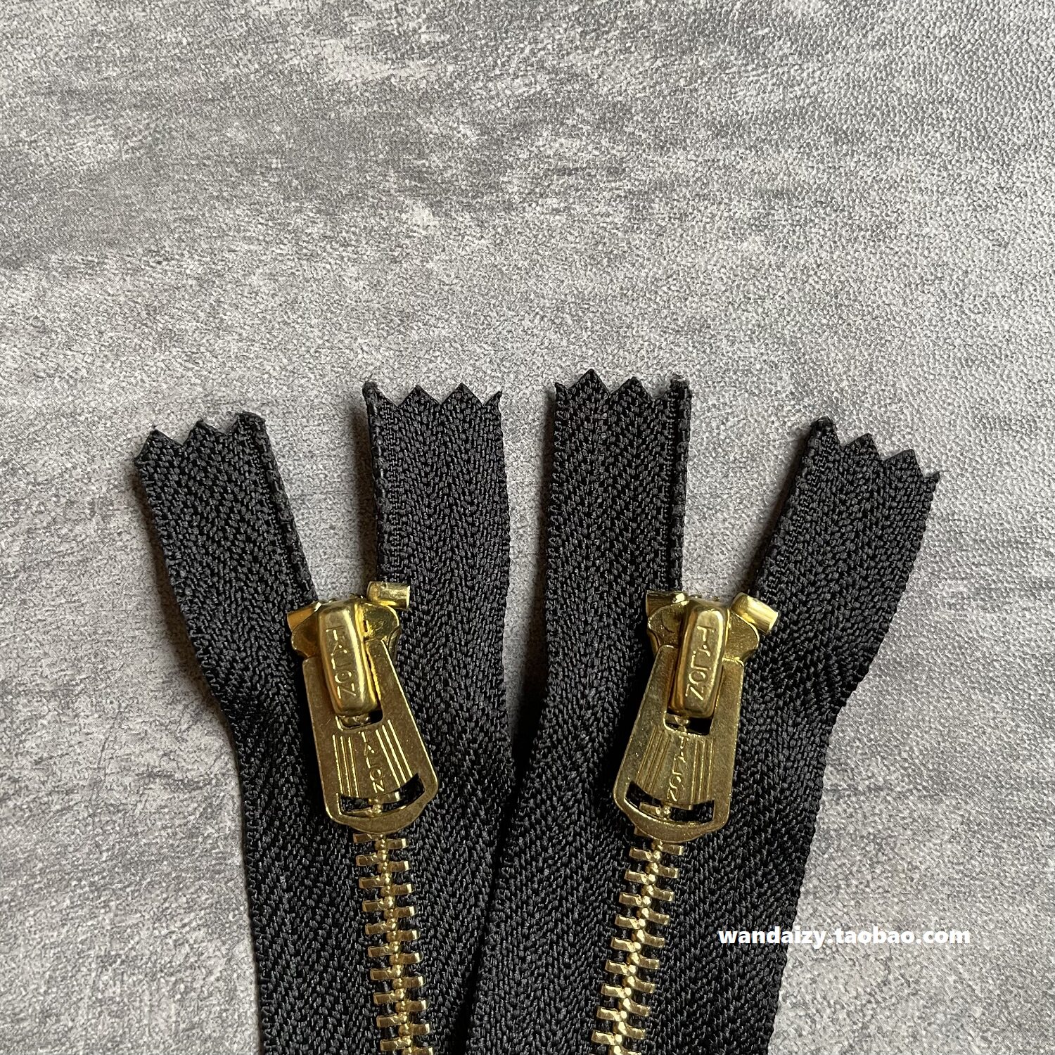 TALON 22 泰龙 复古黄铜 5#号拉链 黑色 闭尾 20/30cm