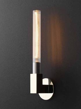 RH出口北美CANNELE SCONCE壁灯黄铜轻奢极简现代床头背景镜前壁灯