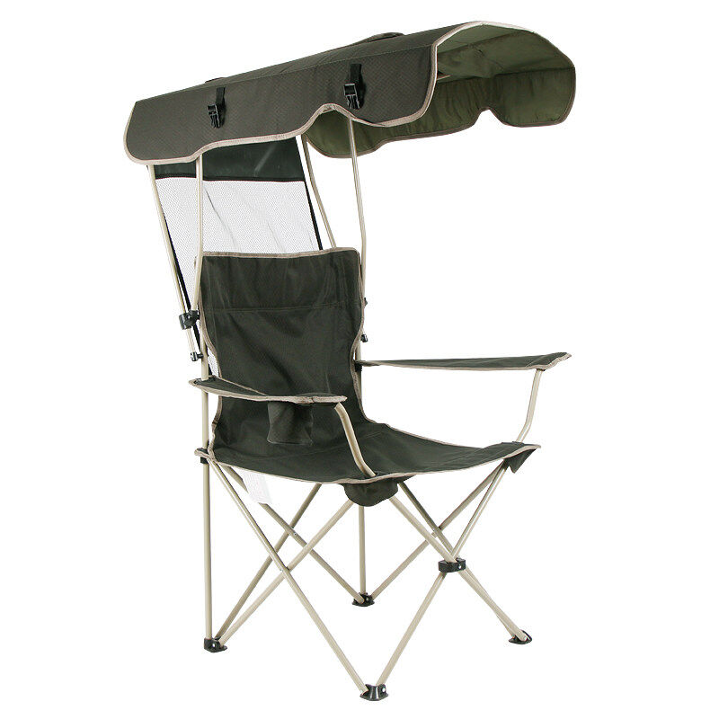 导演椅带伞尚派折叠椅户外休闲垂钓鱼椅便携遮阳沙滩椅野营烧烤可