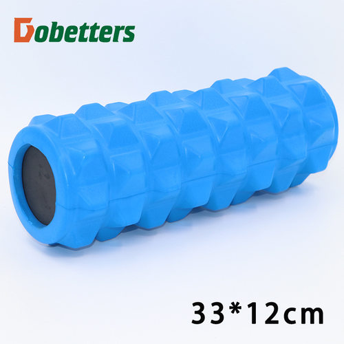 33*12cm新款实心浮点瑜伽柱普拉提柱平衡棒泡沫轴按棒厂家