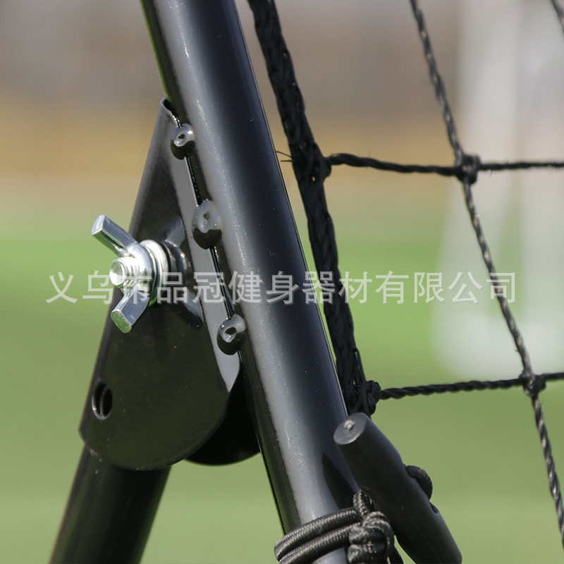 回弹球门足球训练回弹网反弹网传球射门训练器材室内外球门可折叠