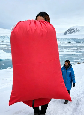 大红色被子包装袋结婚庆棉被收纳袋装外套厚毛毯床上用品涤纶布袋