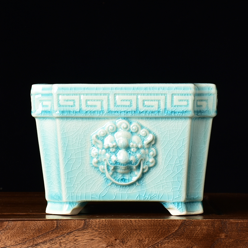 创意中国风陶瓷花盆蝴蝶兰专用盆