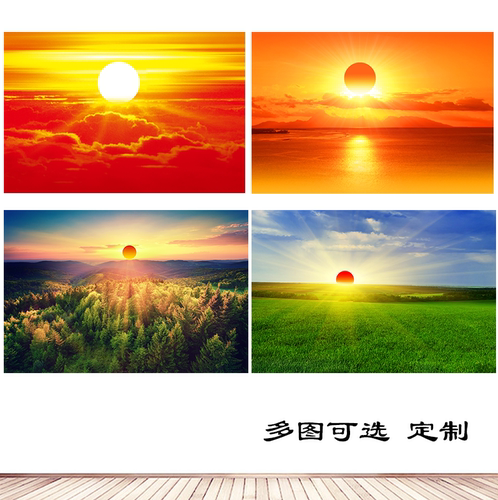 红日装饰画挂画欧零定制