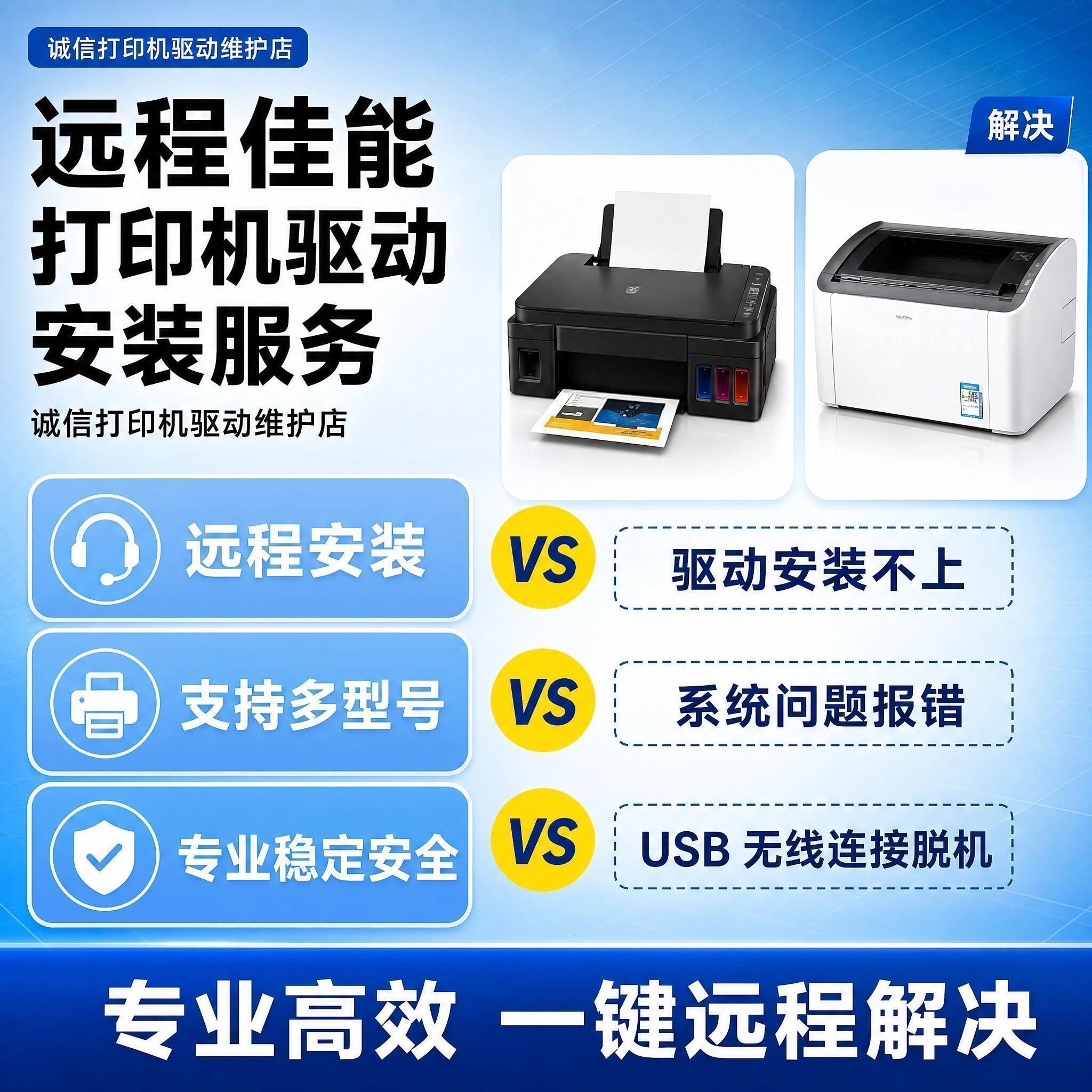 远程安装打印机驱动 佳能LBP2900 L11121E MP288 G2810 LBP2900+