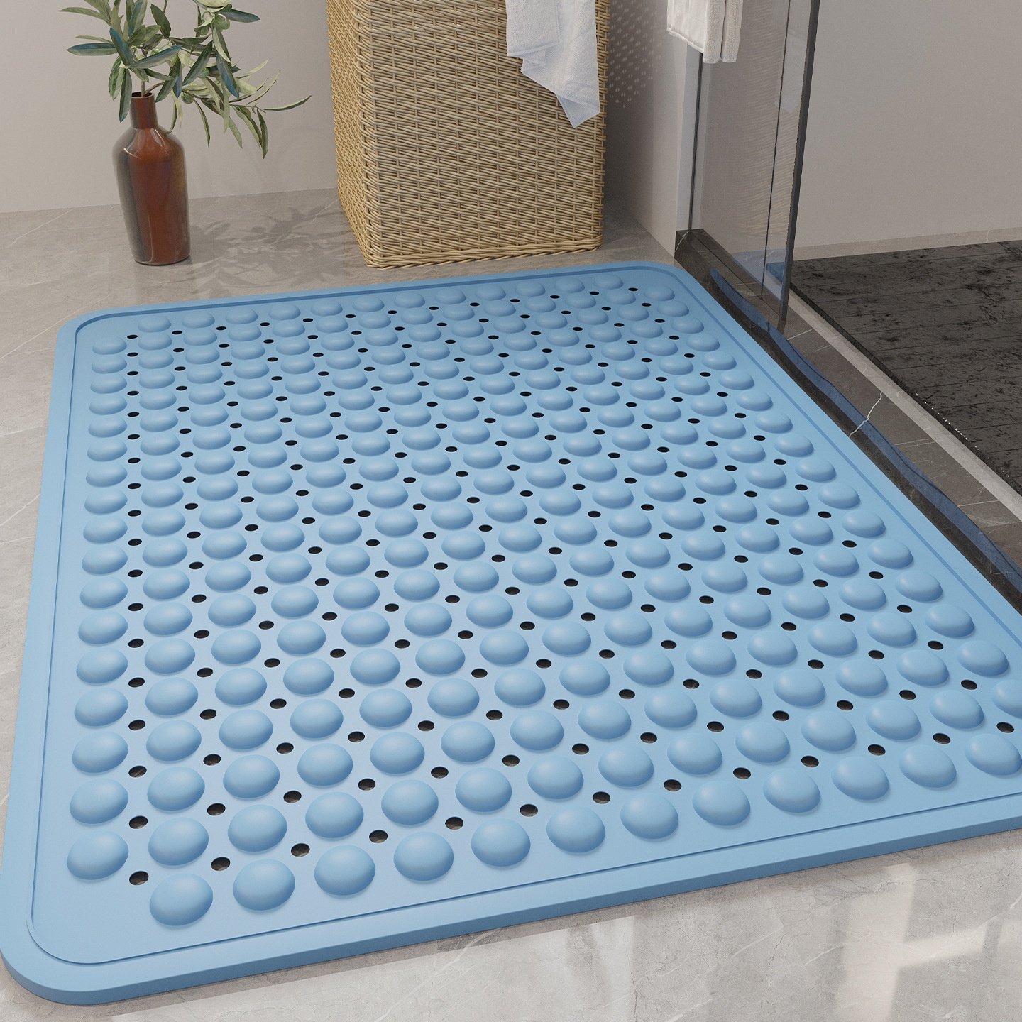 环保材质家用浴室防滑垫淋浴间老人孕妇防摔倒防滑脚垫浴室按摩脚,居家布艺,地毯,淘宝优惠券,粉丝福利购,淘宝优惠卷