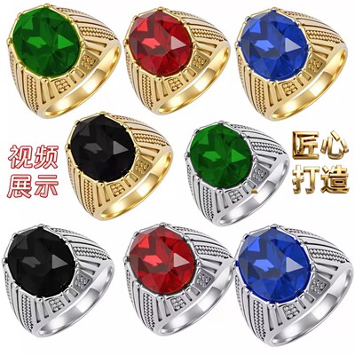 戒指男士小众高级感扳指环ring