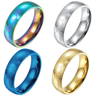 欧美潮fan世界杯足球迷佩饰钛钢戒指不锈钢指环ring扳指硬质合金