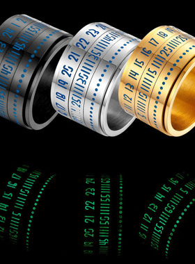 跨境戒指环亚马逊钛钢