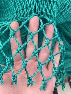 渔网网片半成品渔网围栏拉网聚乙烯网衣网箱有结网鱼塘围网养殖网