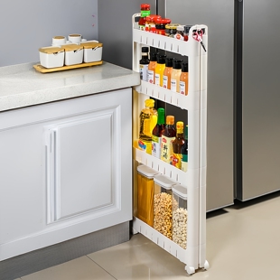 10cm宽55cm长厨房薄柜窄缝窄身缝隙抽屉柜夹缝柜置物架窄收纳柜