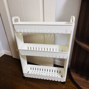 7cm8 10公分浴室马桶后方空隙超窄置物架夹缝储物收纳柜极窄缝隙