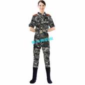 野战特种兵娃警训男女弹力长袖 新款 儿童迷彩服军旅舞蹈军装 表演服