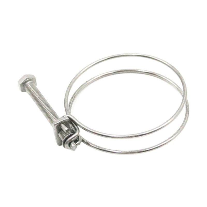 201 304不锈钢双钢丝箍 水管喉箍抱箍橡胶管卡箍管夹紧固卡子,五金/工具,管子钳,淘宝优惠券,粉丝福利购,淘宝优惠卷