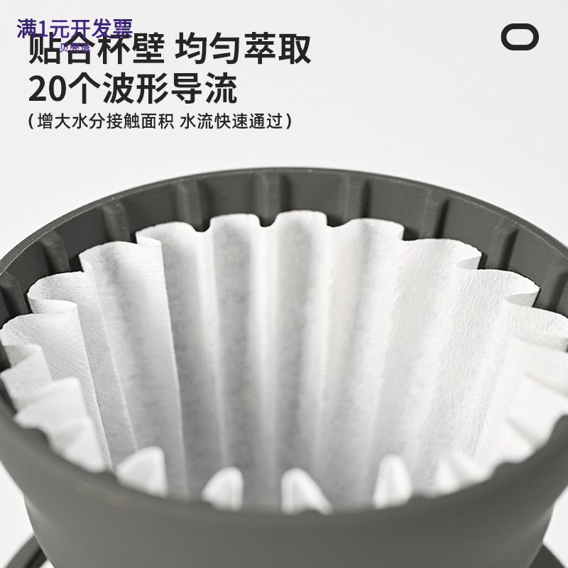 蛋糕滤纸蛋糕碗型滤杯手冲咖啡过