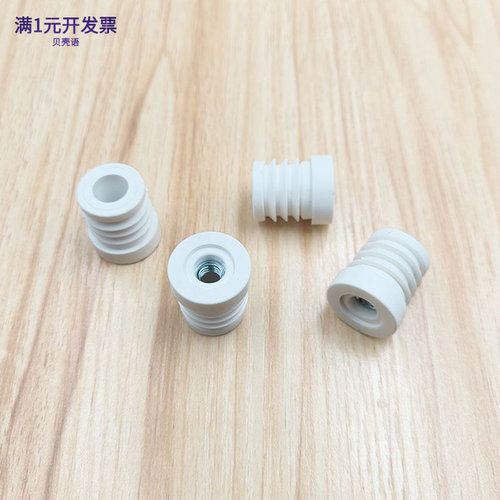 19m6厚圆螺母塞管塞桌塞万向轮脚