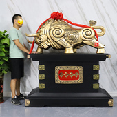 牛摆件公司开业礼物乔迁贺礼上市纪念品办公室前台周年庆礼物牛