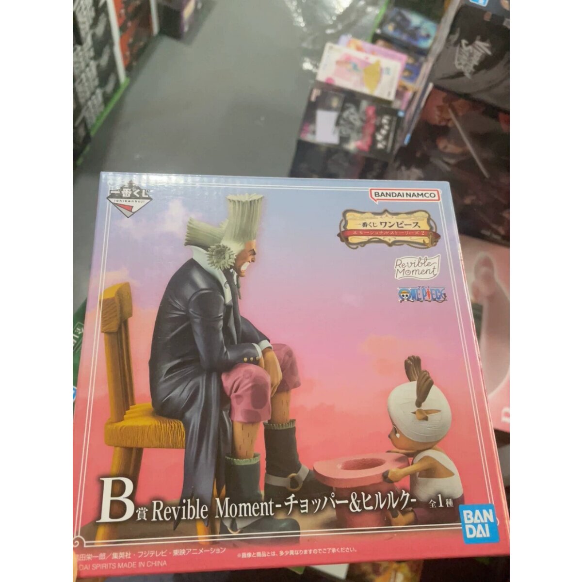 万代海贼王B赏手办乔巴希鲁鲁克