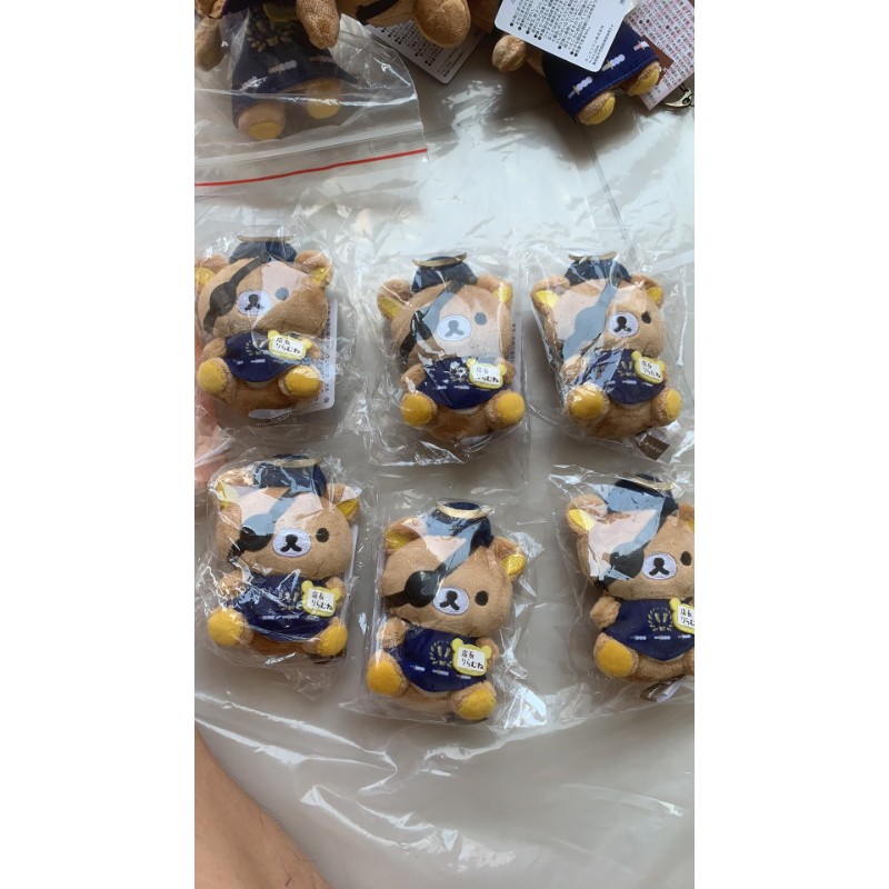 San-X轻松熊仙台限定毛绒挂件
