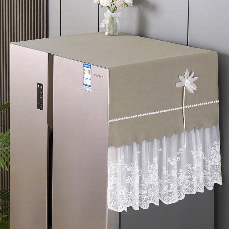 2025新款防尘罩单双开门冰箱盖巾