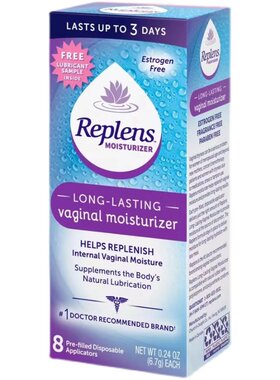 美国Replens女性妇科私处干涩补水保湿滋润凝胶阴道润滑8只