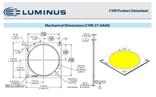 CVM27-爱图仕摄影灯专用高显指95，COB灯珠LED原装进口朗明纳斯