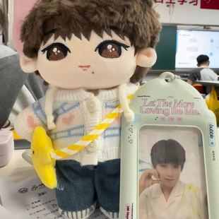 TF四代家族王橹杰属性Luk棉花娃娃明星公仔20cm玩偶原创节日礼物