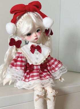 现代风芭比bjd6分娃娃爆款娃娃cos幼儿全套摆件女生豪华生日盲盒