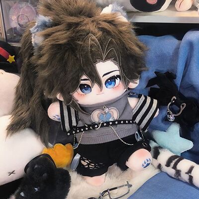 正版原创王者荣耀周边孙权属性20cm棉花娃娃公仔玩偶毛绒玩具礼物