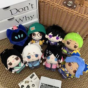 无畏契约瓦兰罗特10cm棉花娃娃周边盖可壹决捷风贤者暮蝶可爱玩偶