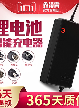 锂电平衡车24V29.4V1.2A63V42V2A84V1.5A电源适配充电器36V航空小