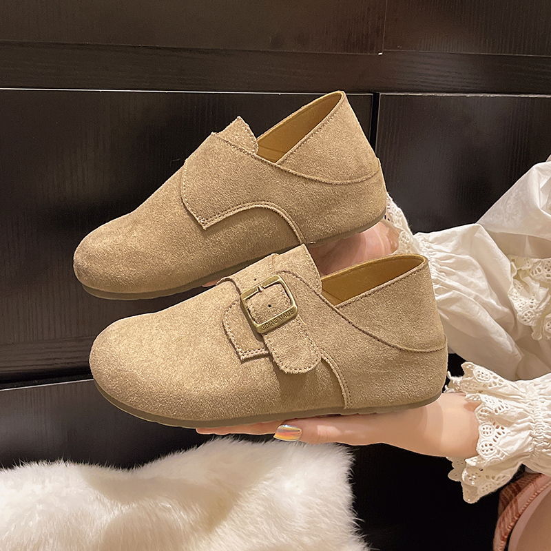 2025年秋季经典内增高勃肯鞋女休闲百搭轻便单鞋两穿懒人鞋一脚蹬