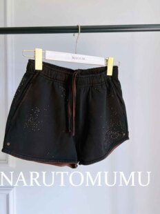 HARDY 女款 logo满天星 短裤 24秋Z04 复古铁锈 小姐姐全球购ED