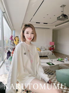 刺绣虎 简约低调 logo长袖 T恤 23春Z04 小姐姐全球购ED 男款 HARDY