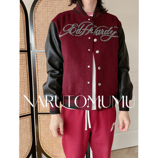 HARDY 男款 刺绣拼贴 毛呢夹克外套 26春03 水钻 小姐姐全球购ED