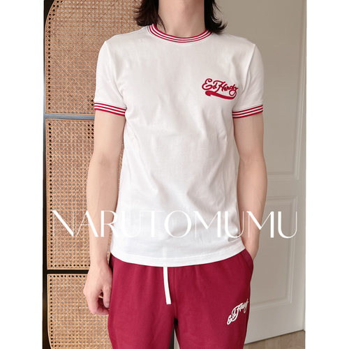 小姐姐全球购ED HARDY 经典刺绣 logo 极简短袖T恤 26春03